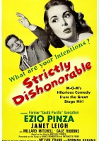 plakat filmu Strictly Dishonorable