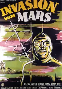 Plakat filmu Najeźdźcy z Marsa