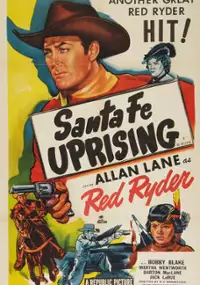 Plakat filmu Santa Fe Uprising