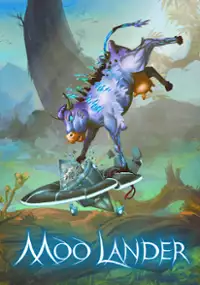 Plakat gry Moo Lander
