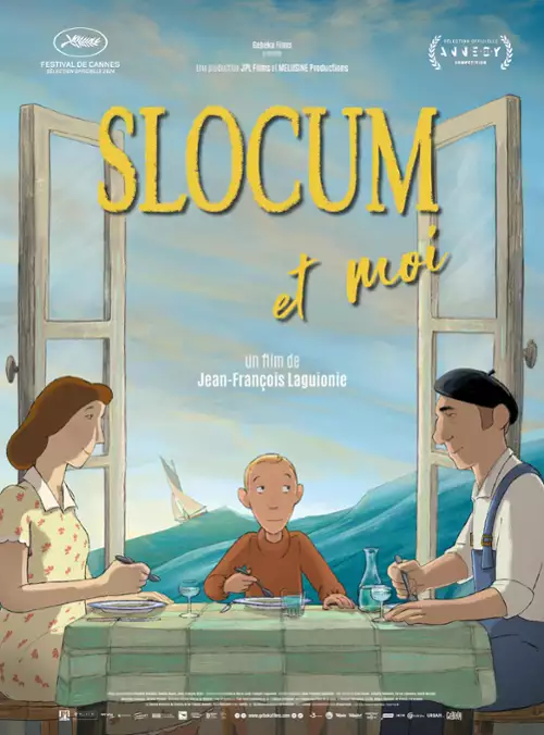plakat filmu Łódź w ogrodzie