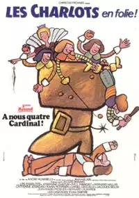 Plakat filmu Les Charlots en folie: À nous quatre Cardinal!