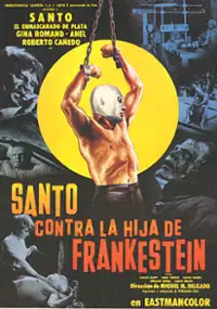 Plakat filmu Santo vs. la hija de Frankestein