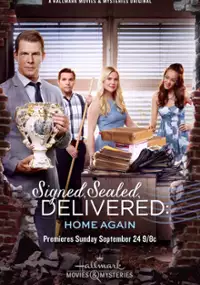 Plakat filmu Signed, Sealed, Delivered: Home Again
