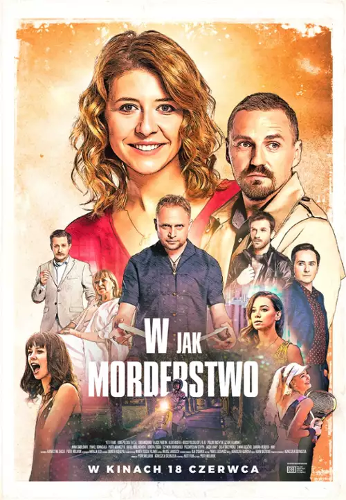 plakat filmu W jak morderstwo