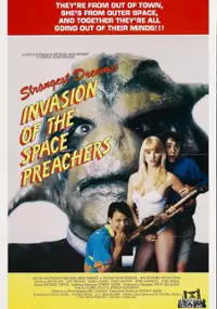 Plakat filmu Dziwaczne sny, czyli inwazja kaznodziejów z kosmosu