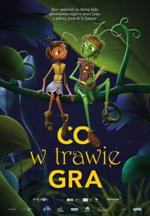 plakat filmu Co w trawie gra