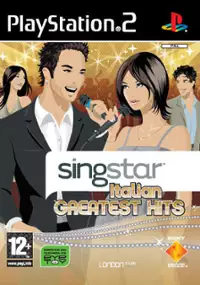 Plakat gry SingStar Italian Greatest Hits