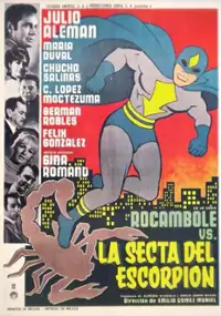Plakat filmu Rocambole vs. la secta del escorpión
