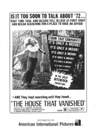 Plakat filmu Scream... and Die!