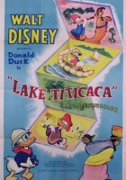 plakat filmu Kaczor Donald nad jeziorem Titicaca