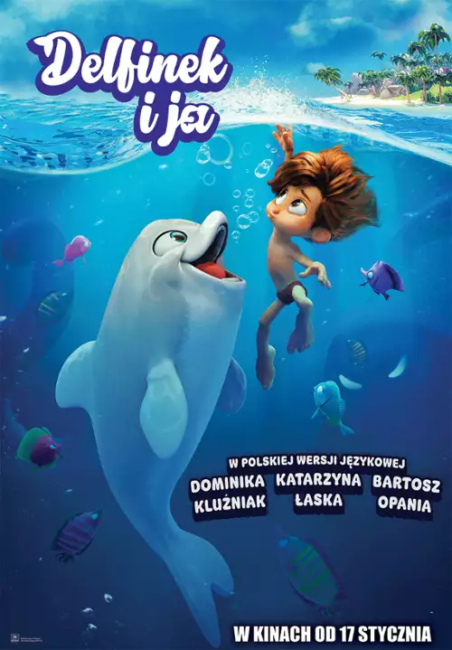 plakat filmu Delfinek i ja