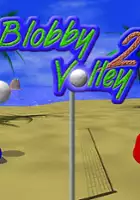 plakat gry Blobby Volley 2