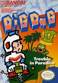 Plakat gry Dig Dug II