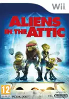 plakat gry Aliens in the Attic