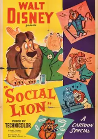 Plakat filmu Lew wśród ludzi