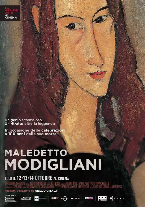plakat filmu Modigliani: portret odarty z legendy