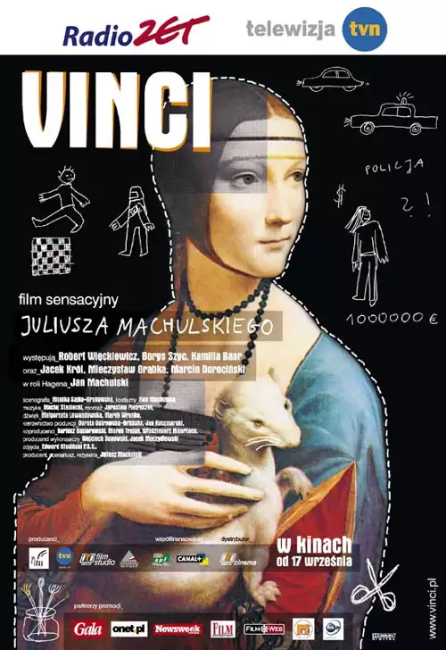 plakat filmu Vinci