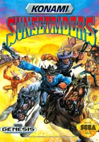 Plakat gry Sunset Riders