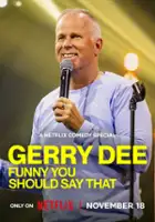 plakat programu TV Gerry Dee: Funny You Should Say That