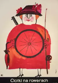 Plakat filmu Ciotki na rowerach