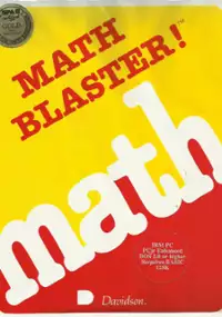 Plakat gry Math Blaster!