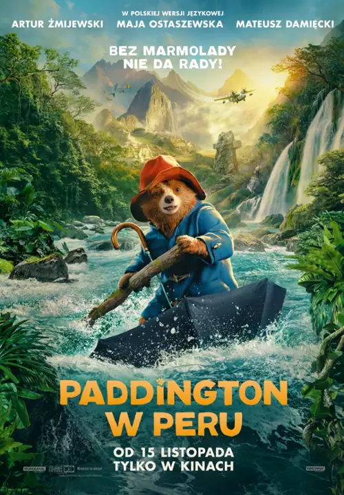 plakat filmu Paddington w Peru