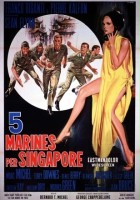 plakat filmu Cinq gars pour Singapour