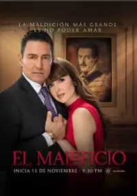 Plakat serialu El maleficio