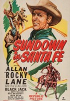 plakat filmu Sundown in Santa Fe