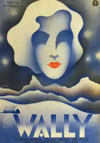 Plakat filmu Miłość pięknej La Wally