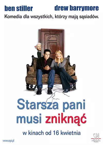 plakat filmu Starsza pani musi zniknąć