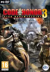 Plakat gry Code of Honor 3: Stan nadzwyczajny