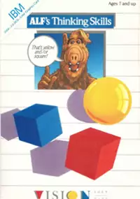 Plakat gry ALF's Thinking Skills