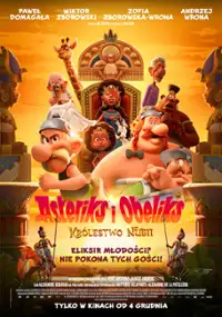 Plakat filmu Asteriks i Obeliks: Kr&oacute;lestwo Nubii