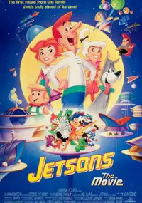 Plakat filmu Jetsonowie: Na orbitującej asteroidzie