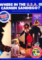 plakat gry Where in the U.S.A. Is Carmen Sandiego?