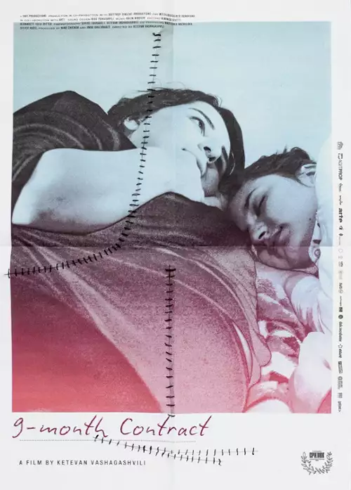 plakat filmu Umowa na 9 miesięcy