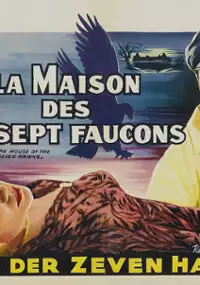 Plakat filmu Dom siedmiu jastrzębi