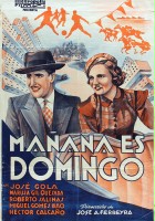 plakat filmu Mañana es domingo