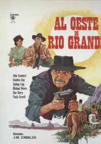 Plakat filmu Al oeste de Río Grande