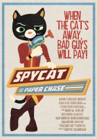plakat filmu Kot-szpieg na tropie