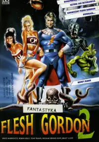 Plakat filmu Flesh Gordon Meets the Cosmic Cheerleaders