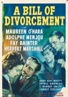 plakat filmu A Bill of Divorcement