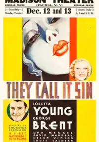 Plakat filmu They Call It Sin