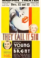 plakat filmu They Call It Sin