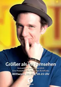 Plakat filmu Größer als im Fernsehen