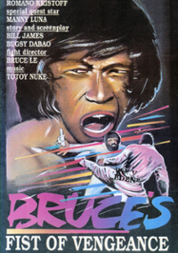 Plakat filmu Cios zemsty Bruce'a