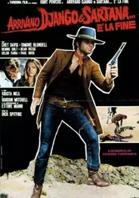 Plakat filmu Django i Sartana na Zachodzie