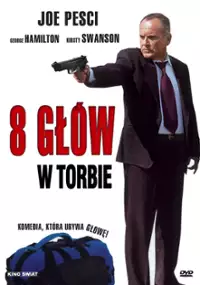 Plakat filmu Osiem głów w torbie